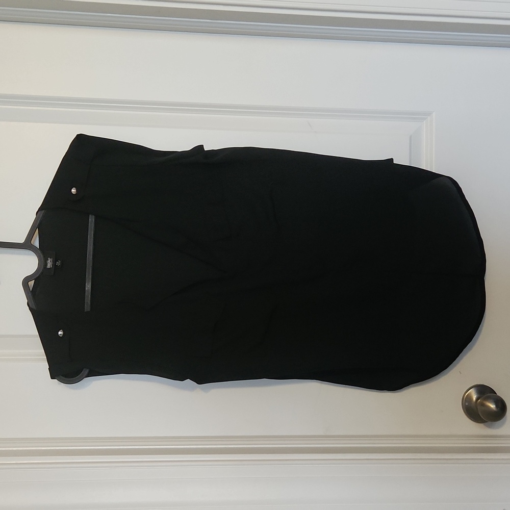 Mossimo Supply Co. Black Sleeveless Blouse